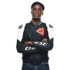 Dainese SPORTIVA sportovní kožená bunda černá/bílá vel.46